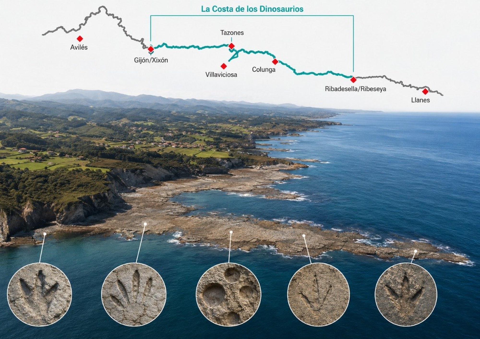 33. YACIMIENTOS VISITABLES DEL JURÁSICO ASTURIANO